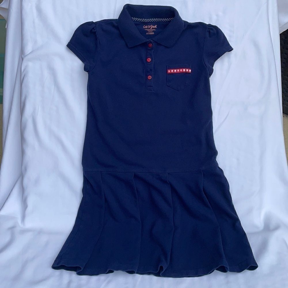 Cat & Jack Girls Polo Shirt Dress